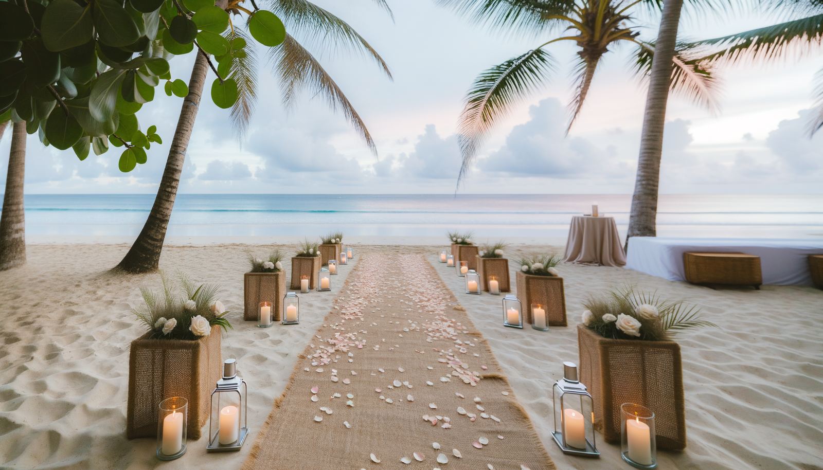 symbolic vow exchange ceremony